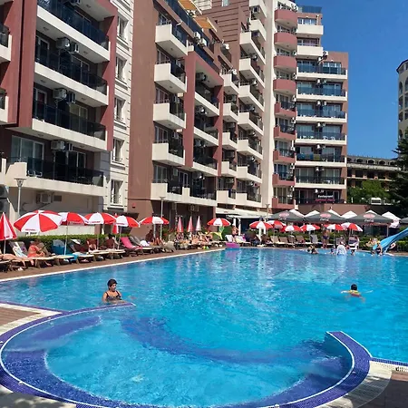 Private Cozy Admiral Plaza A1 * Sunny Beach